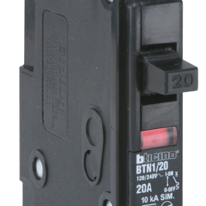 INTERRUPTOR TERMOMAGNETICO 1 POLO 60A BTN1/60 BTICINO