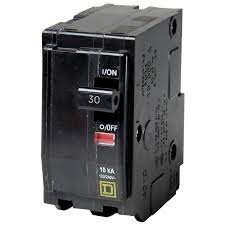 INTERRUPTOR TERMOMAGNETICO 2 POLOS 30A SQUARE D