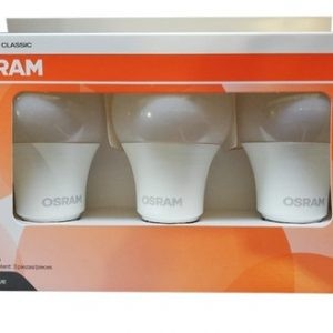 LAMPARA LED CLASIC 8.5W LUZ FRIA OSRAM 3 PIEZAS