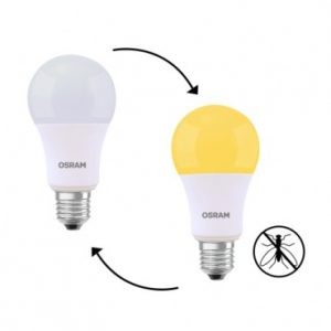 LAMPARA LED DUAL REPELENTE DE MOSQUITOS 8W OSRAM
