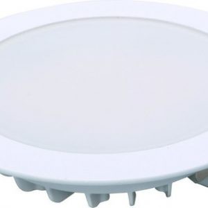 LUMINARIA DE EMPOTRAR ELED12DF 12W LUZ CALIDA MEGAMEX