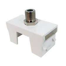 MODULO COAXIAL COLOR BLANCO LINEA CIEN LEVITON