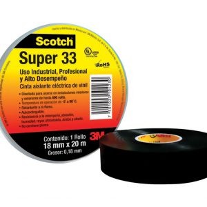 CINTA DE AISLAR SCOTCH SUPER 33 3M